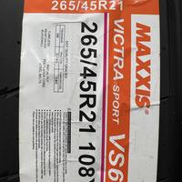 265/45  R21  Maxxis Victra Sport 6 VS6 SUV 108Y XL Вид 9