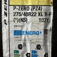 275/40  R22  Pirelli P Zero PZ4 Sports Car RunFlat *KS 107Y XL (2023 г. в.) Вид 10