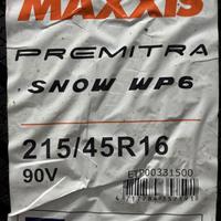 215/45  R16  Maxxis Premitra Snow WP6 90V XL Вид 9