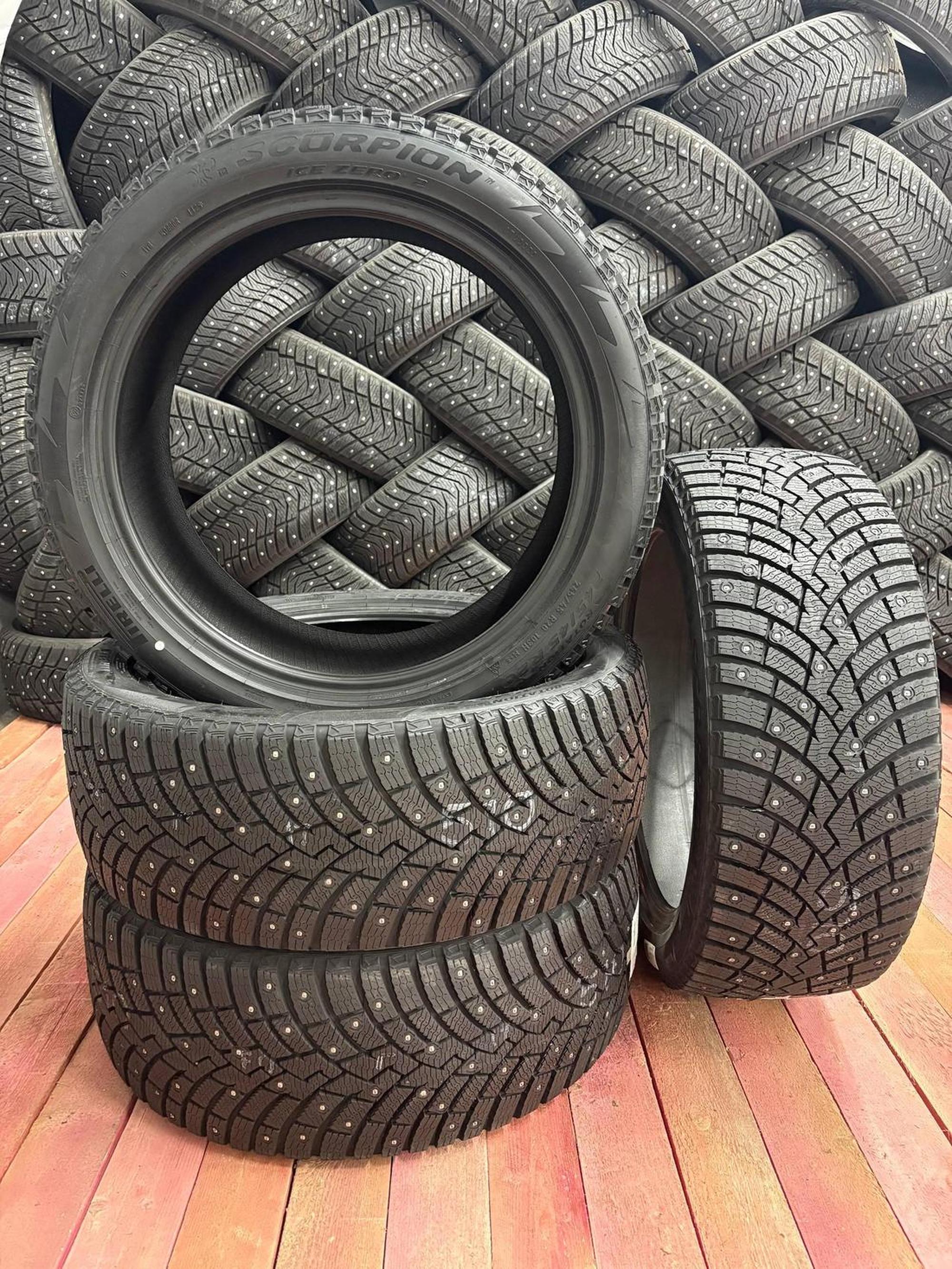 245/45  R20  Pirelli Scorpion Ice Zero 2 шип 103H XL Вид 9