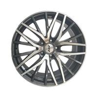 10x21 5x112 66.6 ET33 gunmetal matt polished lip