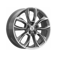 7x18 5x114.3 66.1 ET45 Diamond gloss graphite