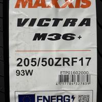 205/50  R17  Maxxis Victra M-36+ RunFlat ZR 93W XL Вид 9