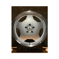 8.5x19 5x112 66.6 ET35 silver machined