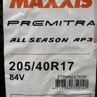 205/40  R17  Maxxis Premitra All-Season AP3 84V XL Вид 9