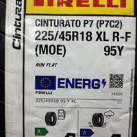 225/45  R18  Pirelli Cinturato P7C2 RunFlat MOE 95Y XL Вид 9
