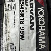 225/45  R18  Yokohama Advan dB V553 95W Вид 9