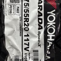 275/55  R20  Yokohama Parada Spec-X PA02 117V Вид 9