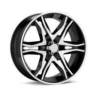 8.5x20 6x139.7 106.3 ET15 gloss-black-machined