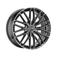 8.5x19 5x114.3 75 ET35 star graphite diamond lip