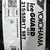 215/55  R17  Yokohama Ice Guard stud IG55 шип 98T Вид 9