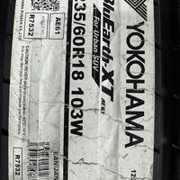 235/60  R18  Yokohama BluEarth-XT AE61 103W Вид 9