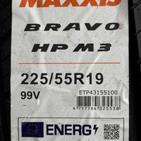 225/55  R19  Maxxis Bravo HP-M3 99V Вид 9