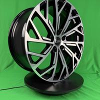 8.5x19 5x112 66.5 ET35 Black Machined Face