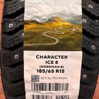185/65  R15  Ikon (Nokian Tyres) Character Ice 8 шип 92T XL Вид 16