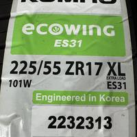 225/55  R17  Kumho Ecowing ES31 ZR 101W XL Вид 9