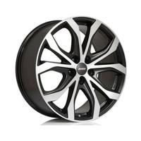 8x18 5x127 71.6 ET53 Racing Black Front Polished
