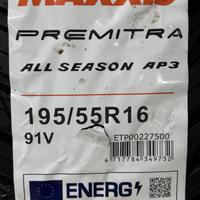 195/55  R16  Maxxis Premitra All-Season AP3 91V XL Вид 9
