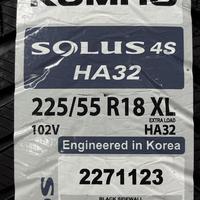 225/55  R18  Kumho Solus 4S HA32 102V XL Вид 9