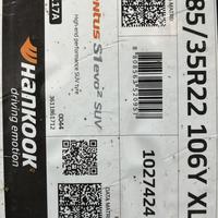 285/35  R22  Hankook Ventus S1 evo2 K117A 106Y XL Вид 9
