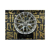 8.5x19 5x114.3 73.1 ET35 silver polish