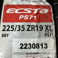 225/35  R19  Kumho Ecsta PS71 ZR 88Y XL (2023 г. в.) Вид 9