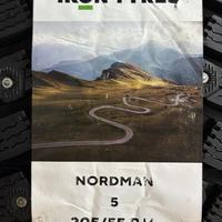 205/55  R16  Ikon (Nokian Tyres) Nordman 5 шип 94T XL (2025 г. в.) Вид 9