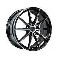 8x18 5x114.3 66.5 ET37 gloss black machined face