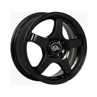 6x15 4x100 54.1 ET47 black