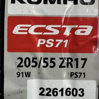 205/55  R17  Kumho Ecsta PS71 ZR 91W Вид 9