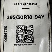 295/30  R18  Continental ContiSportContact 2 ZR N2 FR 94Y (2020 г. в.) Вид 10