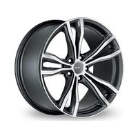 9x19 5x120 74.1 ET37 gunmetal mirror face