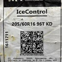 205/60  R16  Gislaved IceControl шип FR 96T XL Вид 9