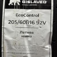 205/60  R16  Gislaved EcoControl 92V Вид 9