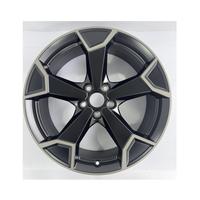 7x19 5x112 57.1 ET43 Black matt/gray quarz