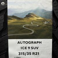 315/35  R21  Ikon (Nokian Tyres) Autograph Ice 9 шип SUV 111T XL Вид 9
