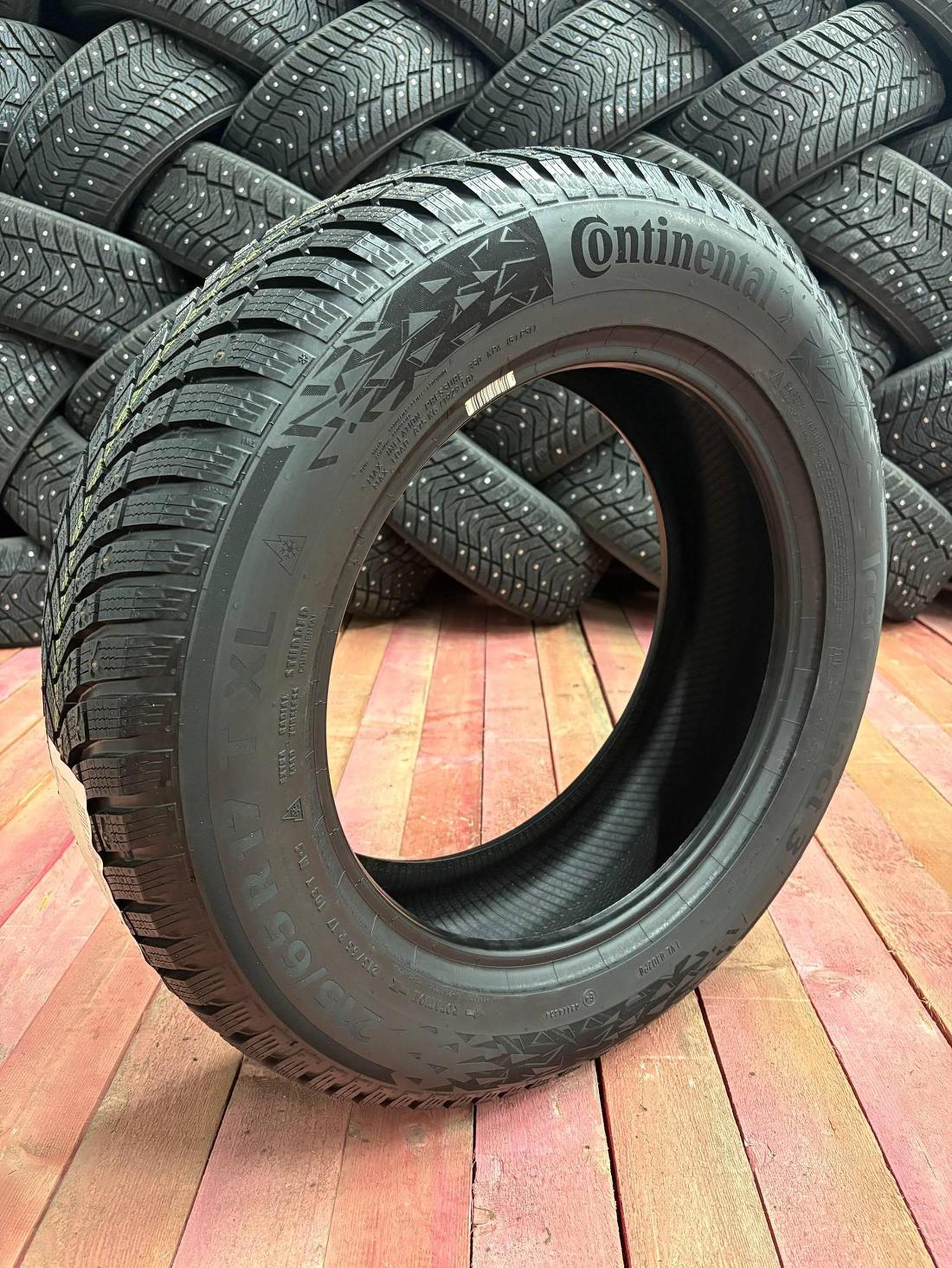 215/65  R17  Continental IceContact 3 TA шип FR 103T XL (2022 г. в.) Вид 2