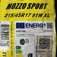 215/45  R17  Duraturn Mozzo Sport 91W XL Вид 9