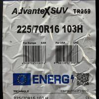 225/70  R16  Triangle AdvanteX SUV TR259 103H Вид 10