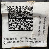 285/40  R23  Continental ContiSportContact 7 ZR FR 111Y XL Вид 9