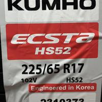 225/65  R17  Kumho Ecsta HS52 102V Вид 9