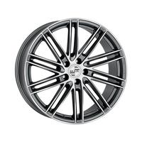 9.5x22 5x112 66.45 ET26 Gunmetal Mirror Face