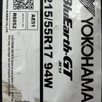 215/55  R17  Yokohama BluEarth-GT AE51 94W Вид 9