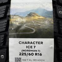 225/60  R16  Ikon (Nokian Tyres) Character Ice 7 шип 102T XL Вид 9