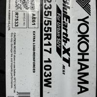 235/55  R17  Yokohama BluEarth-XT AE61 103W Вид 9