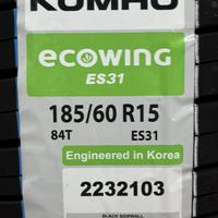 185/60  R15  Kumho Ecowing ES31 84T Вид 9