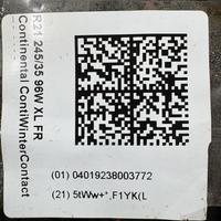 245/35  R21  Continental ContiWinterContact TS 860S FR 96W XL Вид 9
