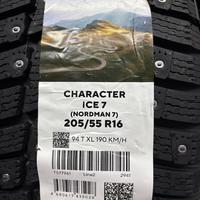 205/55  R16  Ikon (Nokian Tyres) Character Ice 7 шип 94T XL Вид 16