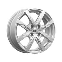 6x15 4x100 67.1 ET45 глянцевый серебристый