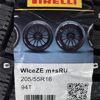205/55  R16  Pirelli Winter Ice Zero шип 94T XL Вид 11